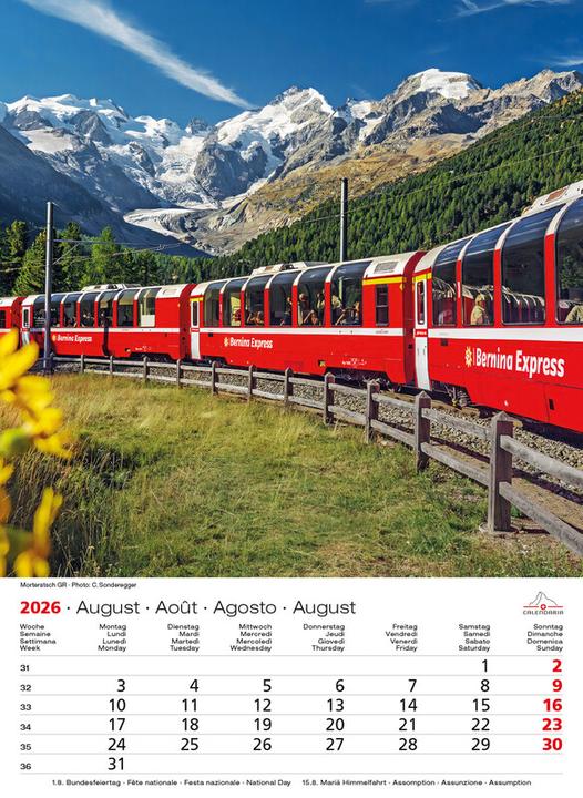 Produktbild Swiss Souvenier 2026 (Harter Einband)