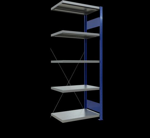 Actual product image Schulte Lagertechnik MULTIplus250 boltless bay system with cross brace
