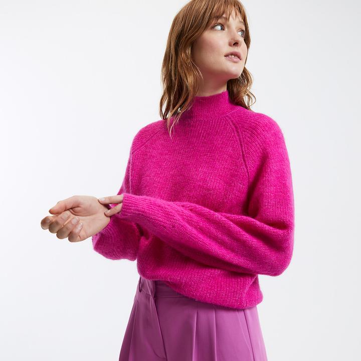 Produktbild La Redoute Collections Pullover mit Stehkragen (S)