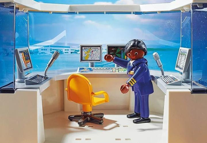 Produktbild Playmobil Flughafen mit Flugzeug und Tower (71153, Playmobil City Action)