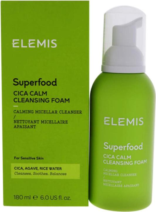 Immagine prodotto Elemis Superfood Cica Calm Cleansing Foam (Schiuma, 180 ml)