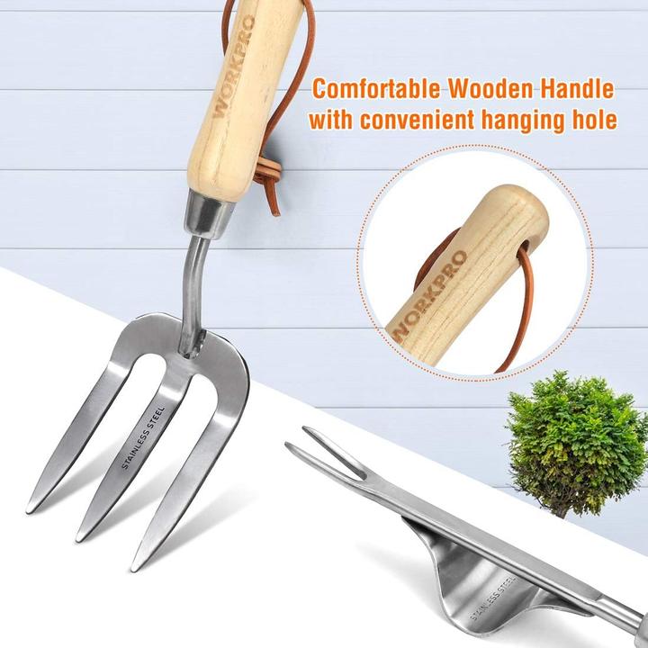Actual product image Workpro Garden tool set