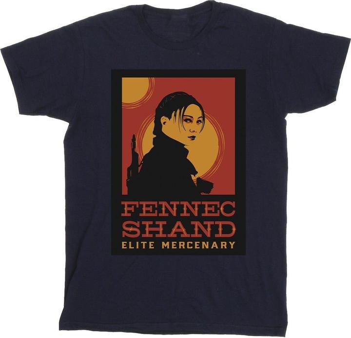 Star Wars The Book Of Boba Fett Elite Mercenary Fennec TShirt (S)