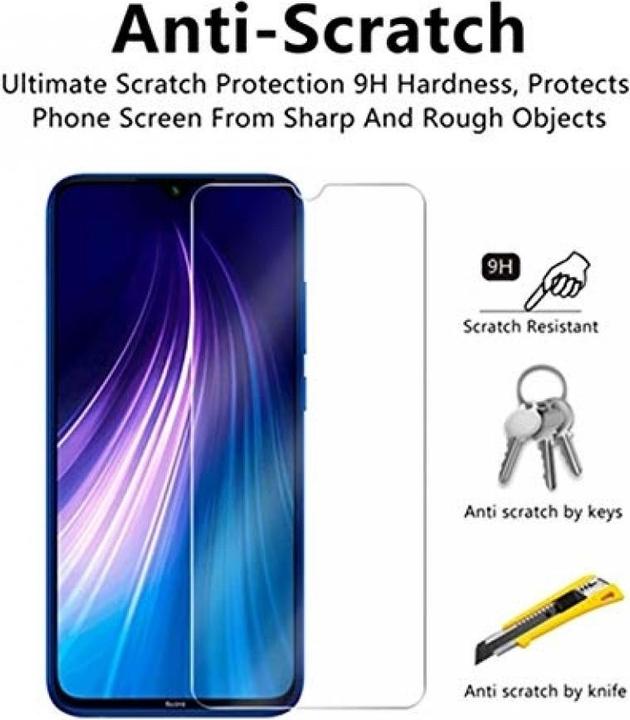 Produktbild Screenguard Xiaomi Redmi Note 8T Panzerglas Schutzfolie Case Friendly Design (1 Stück, Xiaomi Redmi Note 8T)