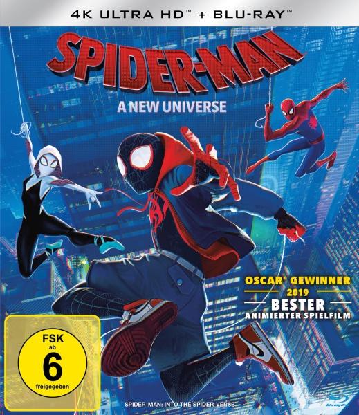 Produktbild Spider-Man: A new Universe - 4K Blu Ray (4k Blu-ray, 2018, Deutsch, Türkisch, Englisch)