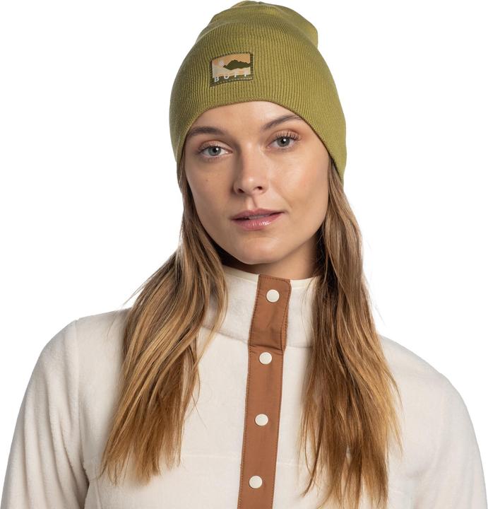 Produktbild Buff Knitted Hat Lilon Long Moss (One Size)