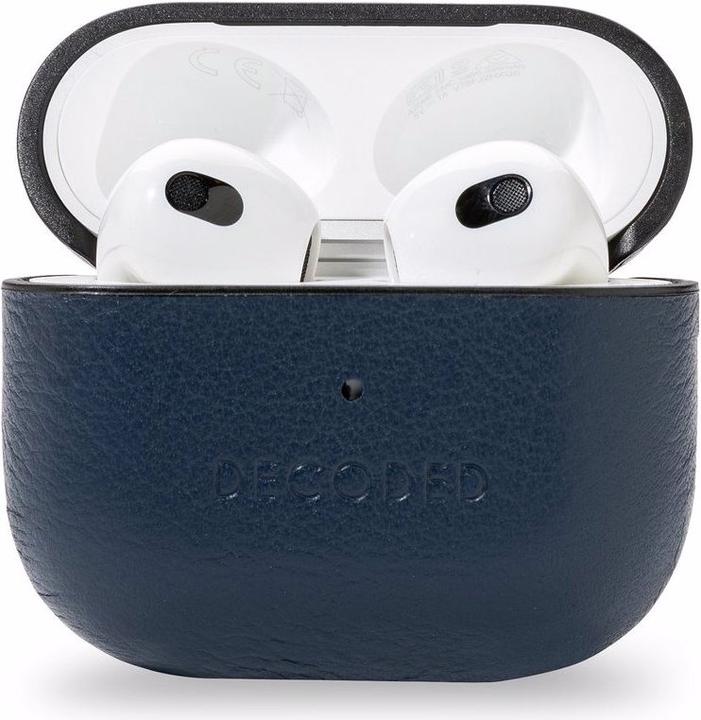 Produktbild Decoded Leather AirCase für Apple Airpods 3G (Kopfhörer Hülle)