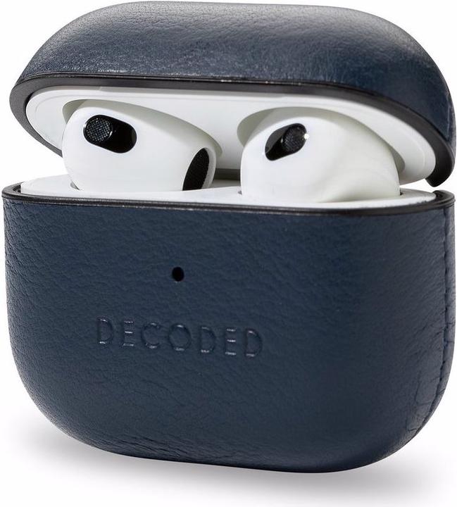 Produktbild Decoded Leather AirCase für Apple Airpods 3G (Kopfhörer Hülle)