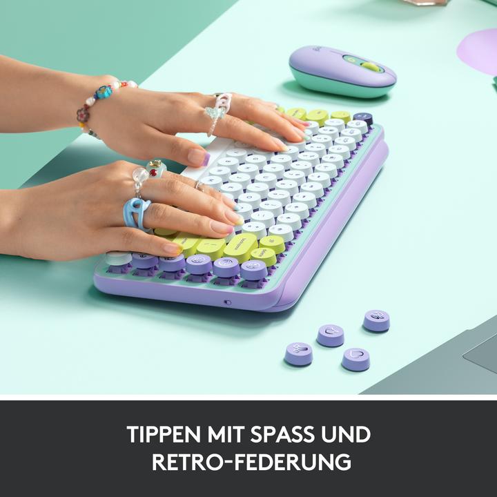 Actual product image Logitech POP Keys (DE, Wireless)