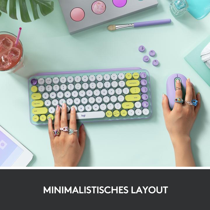 Actual product image Logitech POP Keys (DE, Wireless)