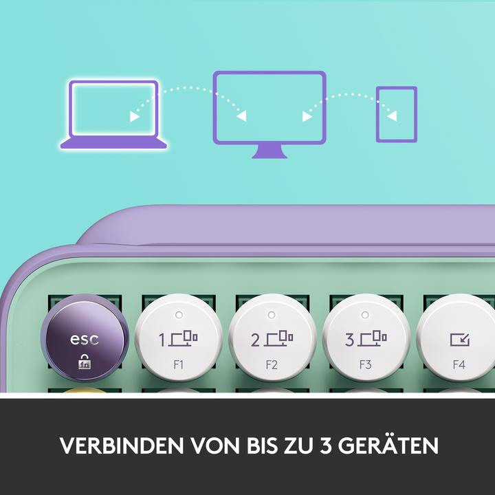 Actual product image Logitech POP Keys (DE, Wireless)