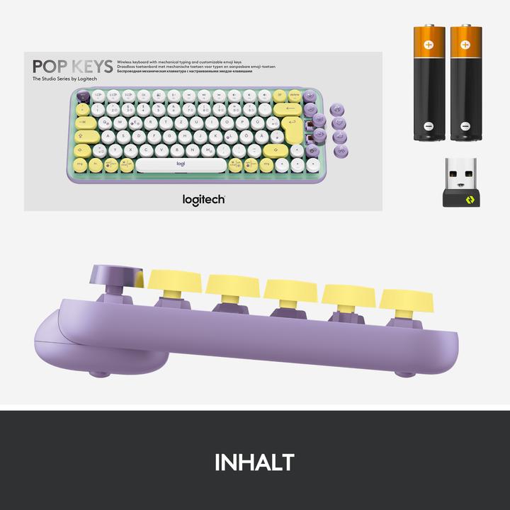 Actual product image Logitech POP Keys (DE, Wireless)