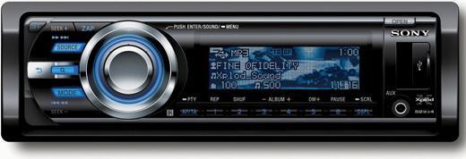 Produktbild Sony CDX-GT740UI, CD-Autoradio, Front USB, Ipod, MP3, Blau