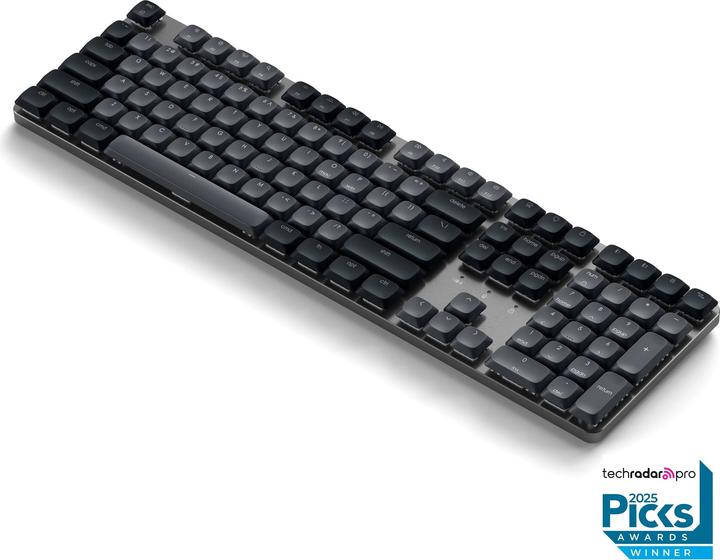 Satechi SM3 Slim Clavier mécanique rétro-éclairé BT Français foncé (DE, Sans fil)