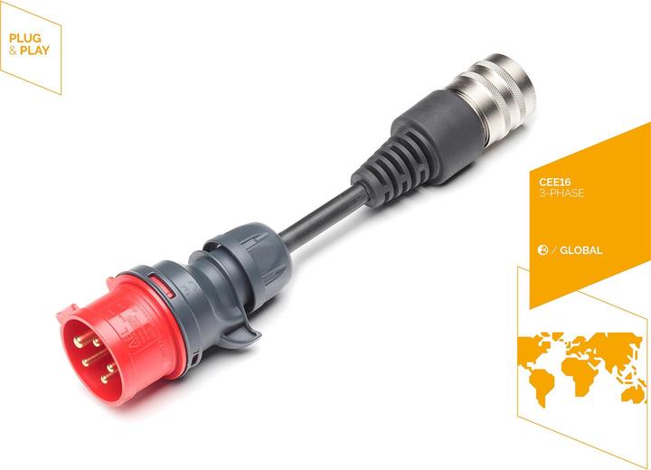 Image du produit Juice Technology Adaptateur Juice Booster Connecteur industriel (CEE16 rouge, 11 kW, 16 A)