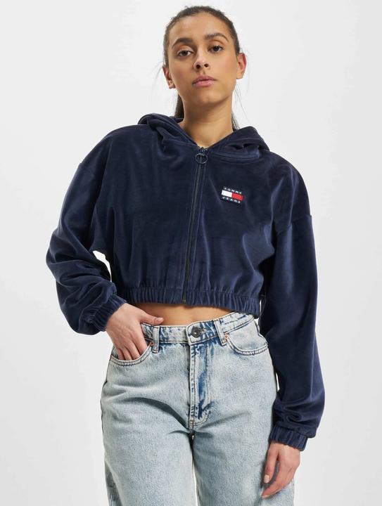 Actual product image Tommy Hilfiger Tommy Jeans Super Crop Velour - 98491 (M)