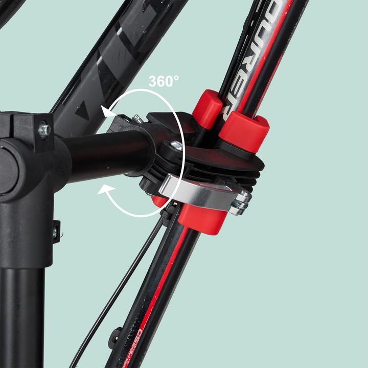 Actual product image Relaxdays Bicycle mounting stand