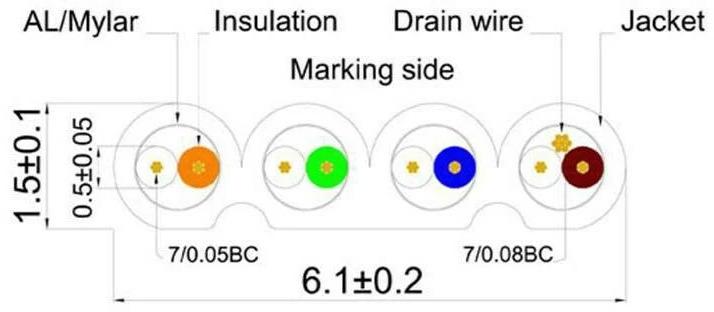 Produktbild Wirewin Netzwerkkabel (STP, CAT6, 10 m)