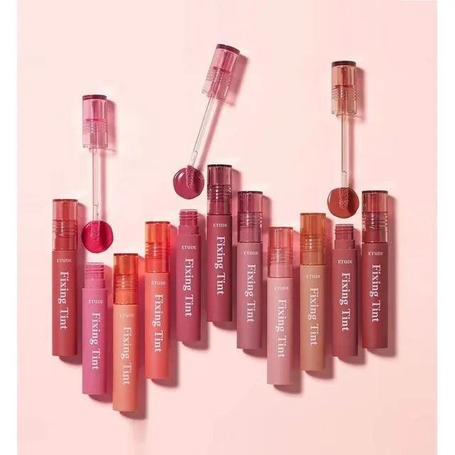Immagine prodotto Etude House House Fixing Tint 11 Rose Blending Long Lasting High Pigmented Liquid Lipstick Waterproof Lightweigh (11 Miscelazione di rose)