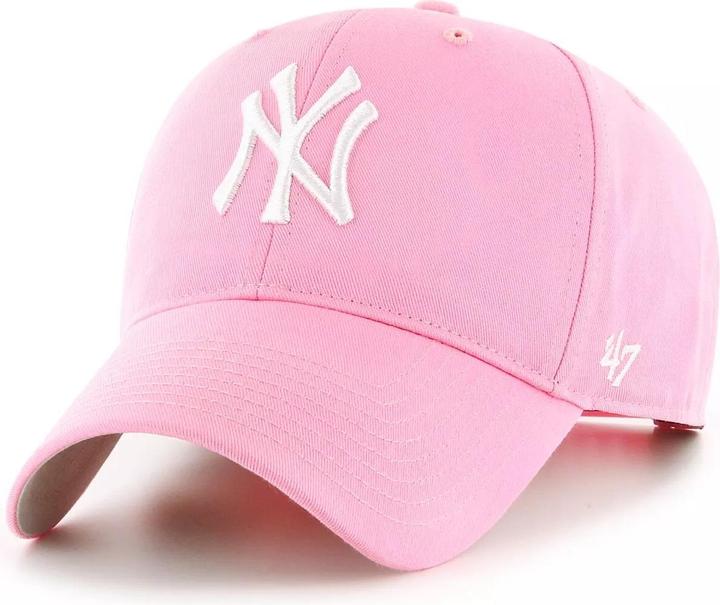 Produktbild 47 Brand Relaxed-Fit Kinder Cap - BASIC NY Yankees rosa - Ki (One Size)