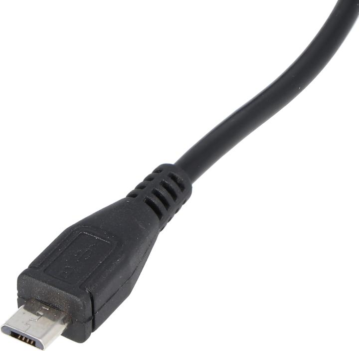 Actual product image AccuCell Car Charging Cable Micro-USB with TMC Antenna, 2A Charging Current