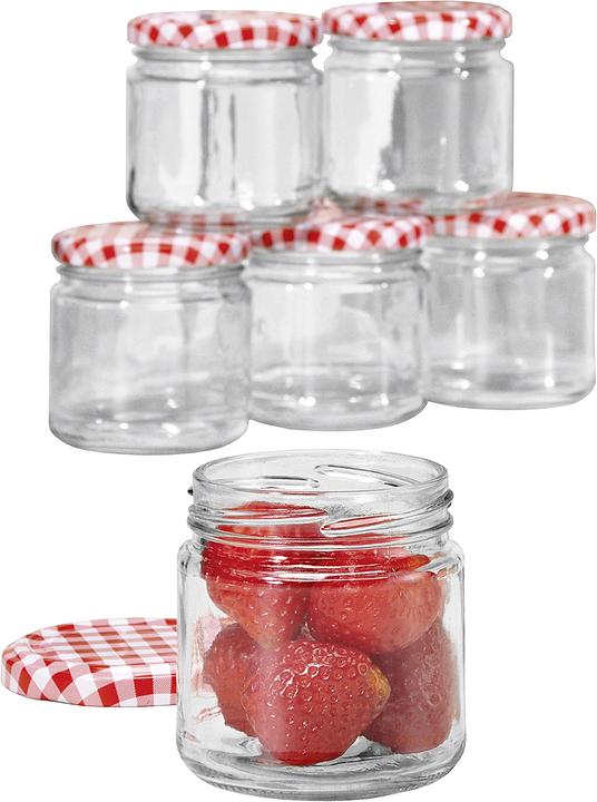 Produktbild Childhome Einmachglas mit Schraubdeckel (6 Stk., 0.21 l)