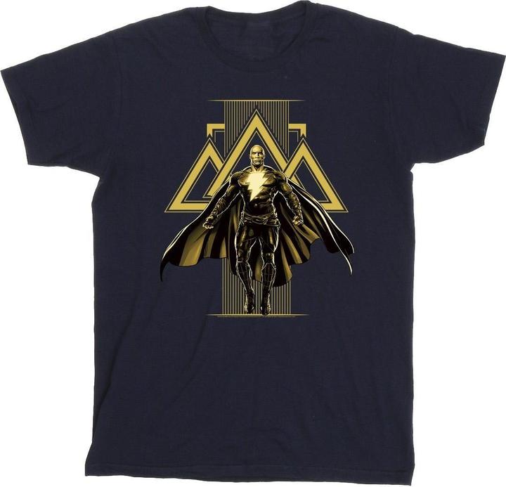 Immagine prodotto Black Adam Rising Golden Symbols Maglietta Ragazzi (152, 158)