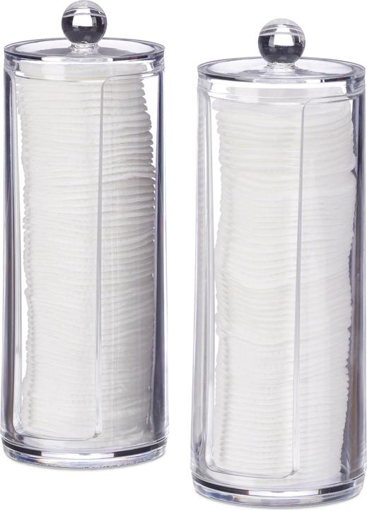 Produktbild Relaxdays Wattepads Aufbewahrung