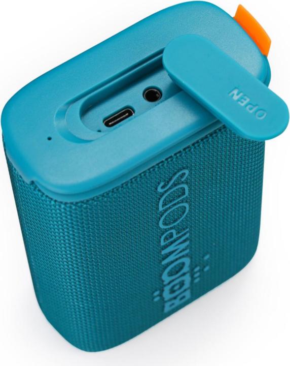 Actual product image Boompods Beachboom Ocean - Blue (5 h, Rechargeable battery operated, USB power delivery)
