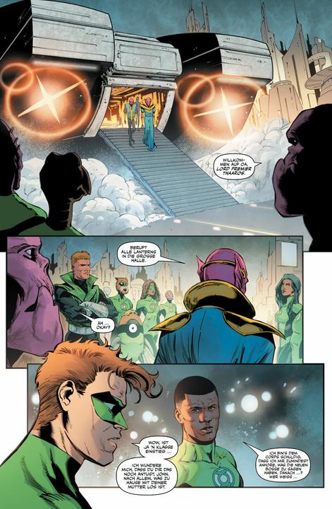 Actual product image Panini Green Lantern: Dawn of DC (German, Jeremy Adams, Amancay Nahuelpan, Xermánico, 2024)
