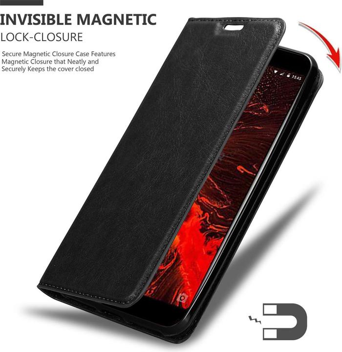 Productafbeelding Cadorabo Boek Onzichtbare Magneethoes (Lenovo S5 (2018))