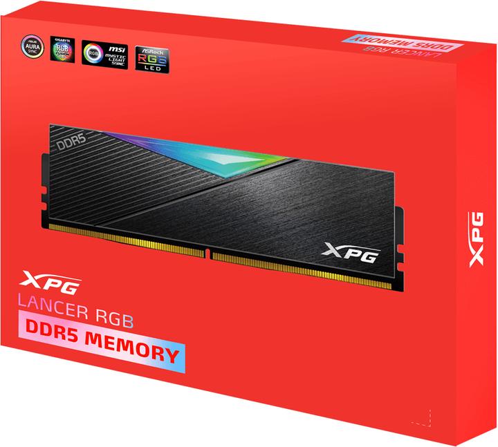 Produktbild Adata Xpg Lancer RGB (2 x 16GB, 6000 MHz, DDR5-RAM, DIMM)