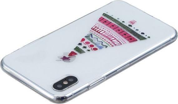 Actual product image MU Style Softcase with Christmas pattern (Apple iPhone XS, Apple iPhone X)