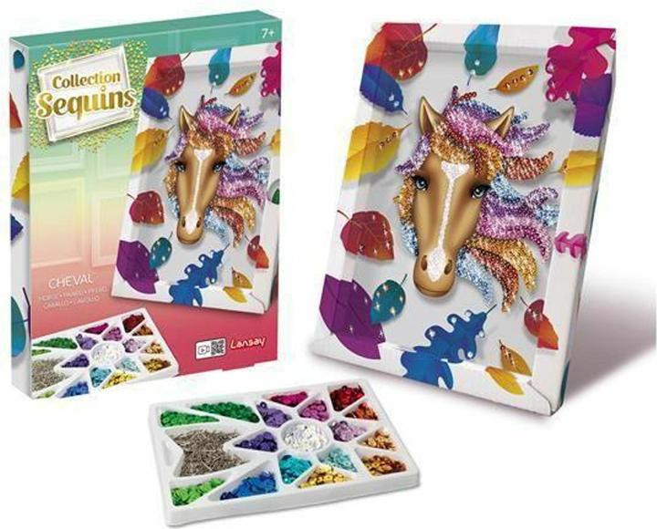 Image du produit Lansay Paillettes d'art cheval
