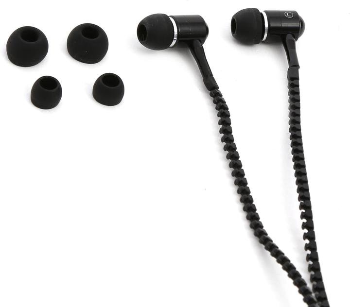 Actual product image Omega Platinet FH2111B headphones/headset In-ear connector Black (Cable)