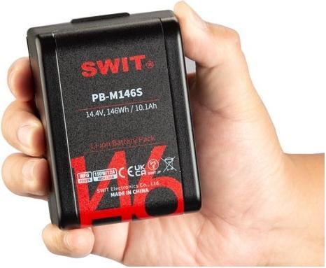 Produktbild Swit PB-M146S | 146Wh Pocket Mini High load Battery, V-Mount, also ideal for long term use or high p (Kamera Akku)