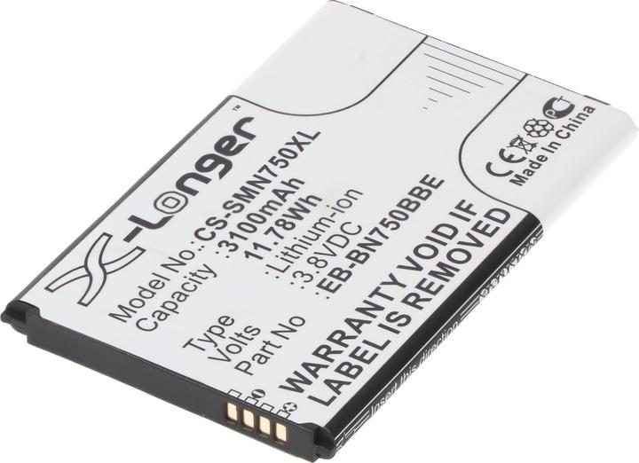 Produktbild AccuCell Akku Samsung Galaxy Note 3 Neo, SM-N7505 mit NFC