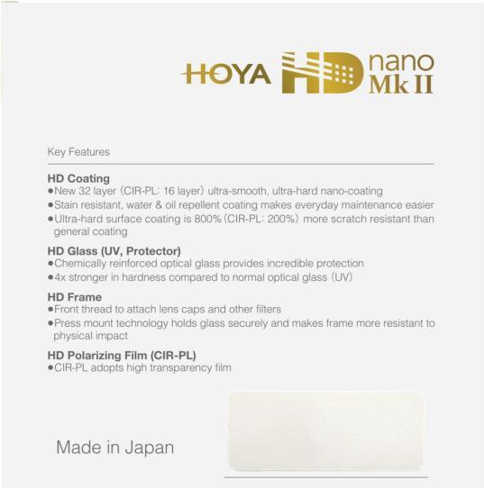 Produktbild Hoya HD Nano Mk II UV Filter (77 mm, UV-Filter)