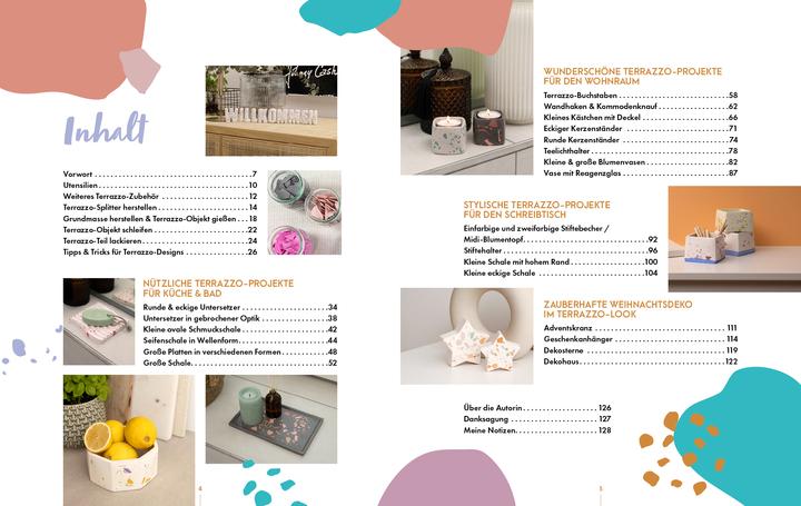 Actual product image Terrazzo-Dekoideen einfach selber giessen (German, Jennifer Dargel, 2023)