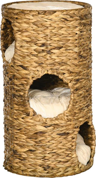 Produktbild PawHut Katzenturm (73 cm, Hellbraun)