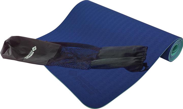 Actual product image Schildkröt Fitness mat navy mint 180 x 60 x 0.4 cm (4 mm)