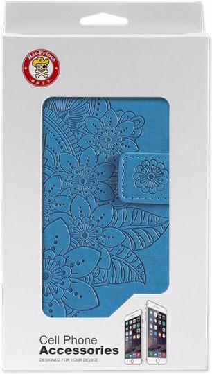 Actual product image Hat Prince Leather book cover sleeve with floral pattern (Apple iPhone 13 Pro Max)