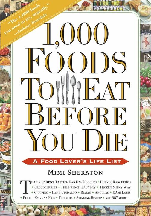 Actual product image 1,000 Foods to Eat Before You Die (English, Mimi Sheraton, 2015)