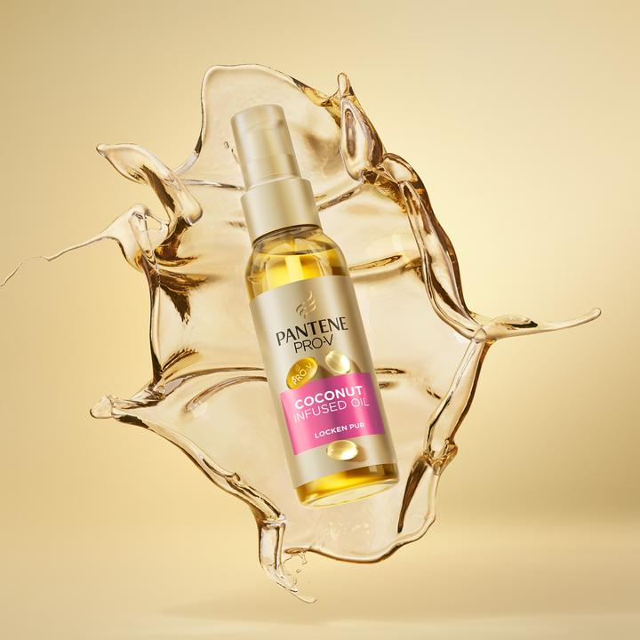 Actual product image Pantene Curls Pure (300 ml, Liquid shampoo)