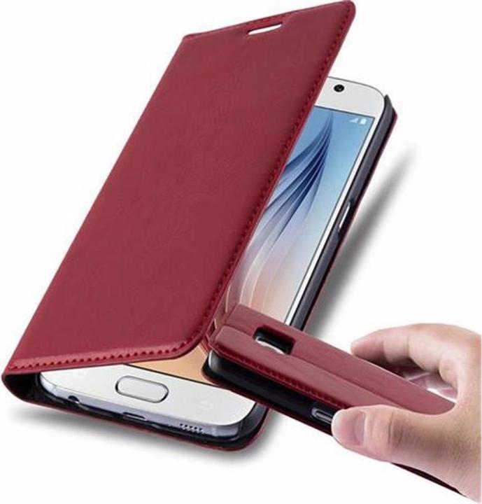 Productafbeelding Cadorabo Boek Onzichtbare Magneethoes (Samsung Galaxy S6)