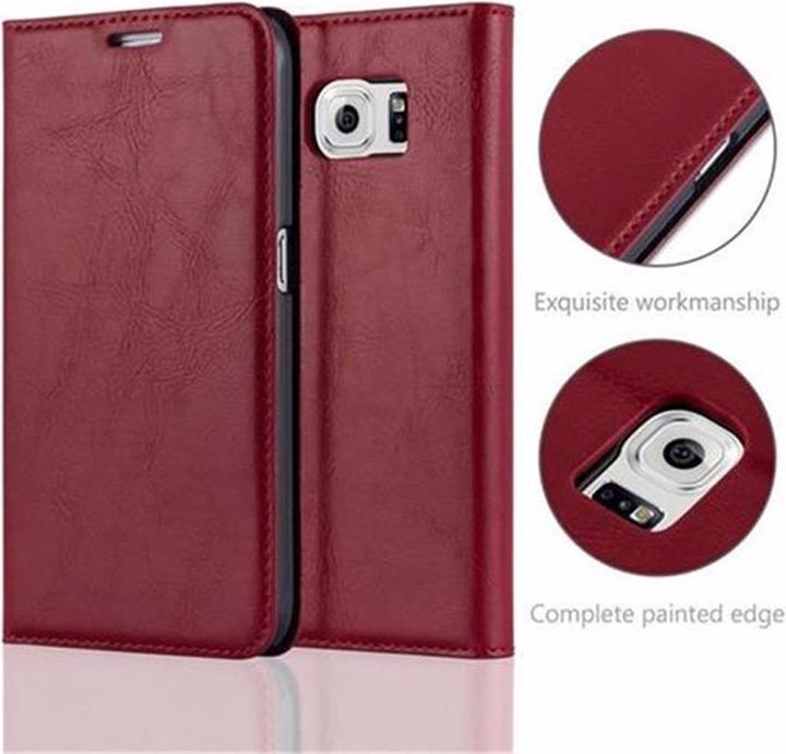 Productafbeelding Cadorabo Boek Onzichtbare Magneethoes (Samsung Galaxy S6)