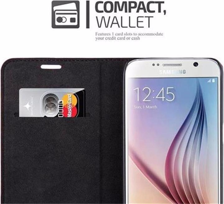 Productafbeelding Cadorabo Boek Onzichtbare Magneethoes (Samsung Galaxy S6)