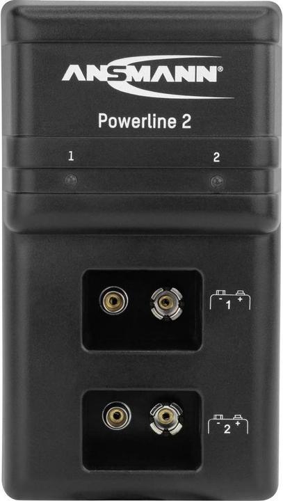 Actual product image Ansmann Powerline 2 (1 pcs., 9V Block, Chargers without battery)