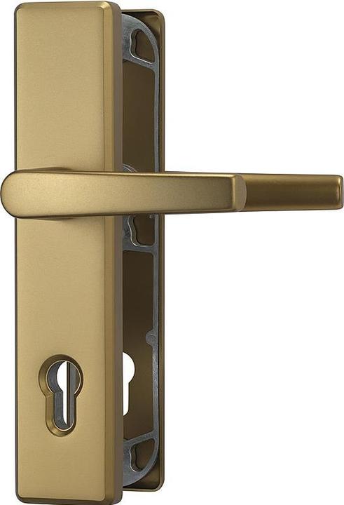Produktbild Abus HLS214 F4 Türschutzbeschlag Drücker/Drücker (Türschildgarnitur)