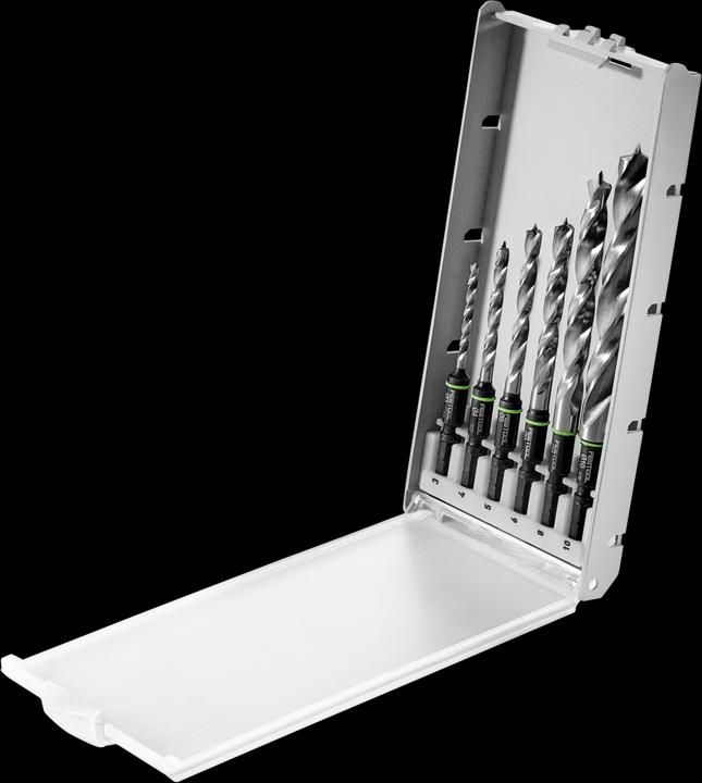 Festool Boorcassette BKS SYS3 D3-10 CE/W (3, 4, 5, 6, 8, 10 mm)